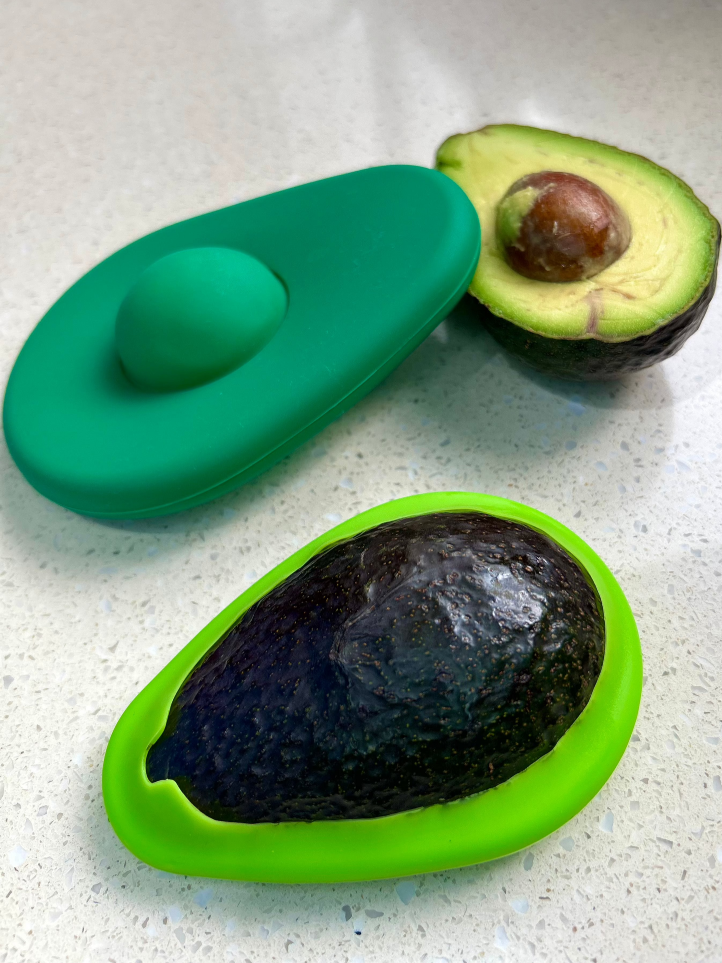 Pack de 2 Protectores de Aguacate de Silicona